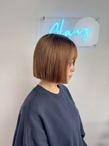 グランツ(GLANZ) 切りっぱなしボブ×酸性ストレート