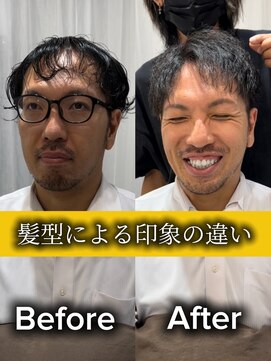 メンズカット／メンズパーマ／メンズ