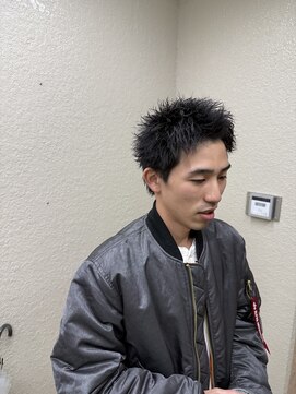 ラフアクティブスパイキーショート