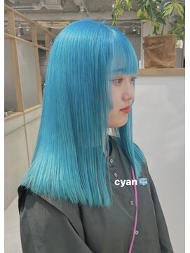 ウィットサークル(wit circle) シアンカラー