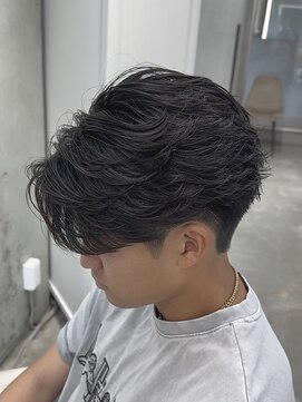 エデアンホンテン メンズサロン(EDEAN 本店 （旧：EDEAN 上通）) 熊本メンズカット フェザーパーマ センターパート