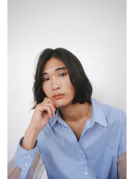 エレン 向ヶ丘遊園 登戸(ELEN) メンズカットパーマニュアンスフェザー毛流れスパイラル登戸