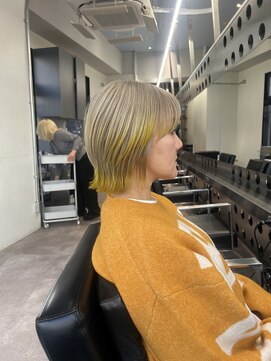 シャウルデッサン(CHARLES DESSIN) レイヤーボブ×エンズカラー