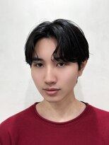 ボンドストーリールミエール(Bond Story lumiere) ニュアンスパーマカルマパーマ毛流れパーマ毛流れセンターパート