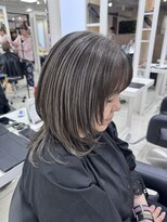 アッシュ 吉祥寺店(Ash)&nbsp;脱白髪染めファイバープレックスハイライト＋イルミナカラー