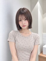 フォト 新宿三丁目(foto)&nbsp;髪質改善地毛風縮毛矯正くびれレイヤー切りっぱなしボブ