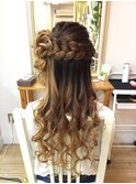 【ZEN横浜関内】ロングヘアを活かしたキュートなハーフアップ