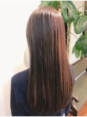 ナチュラルストレートロング