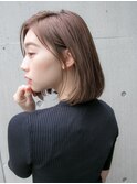 卵型 小顔ボブ