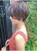 【二階堂光孝】無造作パーマ×丸みショート小顔　20.30.40代人気