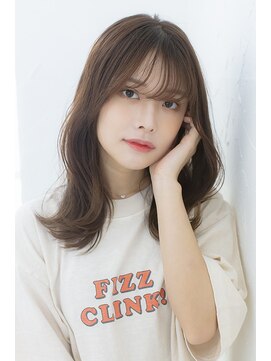 プライズ 池袋店(prize) ブランジュ_色っぽふんわりミディ_シースルーバング_池袋_321