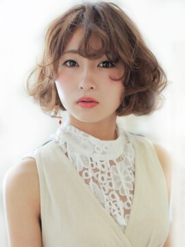 モードケイズ 相模大野店(MODEK's) 【MODEK's 相模大野】ゆるカールボブ×くびれセミディ