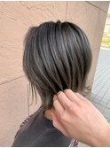 グレーシルバー ブリーチカラー