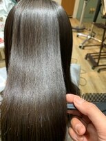 ラバフロー 小野原店(LAVA FLOW) ナチュラル酸性ストレート+LAVAFLOWオリジナル髪質改善