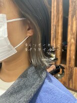 ティアラ 桜木町(TIARA)&nbsp;REAL SALON WORK～インナーカラー/プラチナベージュ