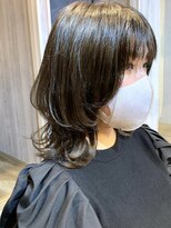 ヴィップルーム(viproom) ウルフカット☆オリーブベージュ