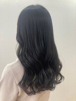 モルニ(MORNI) ブルージュカラー_マロンベージュ Aラインボブ かきあげ