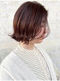 アレンジ簡単！エギョモリボブ/ボブパーマ/ニュアンスカラー