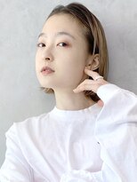 アイティー バイ アルバム 中野店(IT by ALBUM) ナチュラルボブ_ショコラベージュボブルフベビーバング_58502