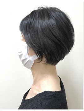 テルミークリニカルデザイン 北千里 40代50代60代ミセスショート丸みショート