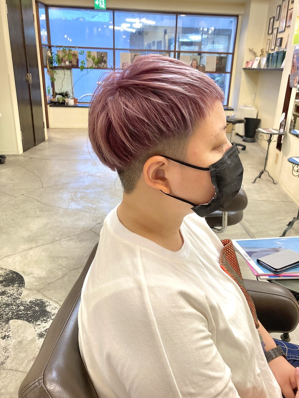 攻めデザインベリーショート/ハイトーンピンクアッシュ：L171916495