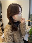 中川陽南子【韓国風顔まわりレイヤー2wayバング前髪カット】