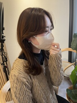 ロンドプロフィール 浦和(Lond profil) 中川陽南子【韓国風顔まわりレイヤー2wayバング前髪カット】