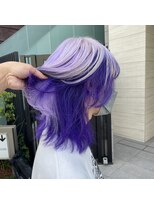 インク 渋谷(INK.)&nbsp;ホワイト×パープルウルフ