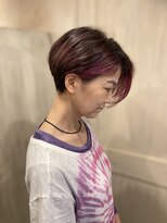 ヘアーリゾートガーデン 南林間店(Hair Resort Garden)&nbsp;ツートンカラーが大人ガーリーなフェイスフレーミングハイライト