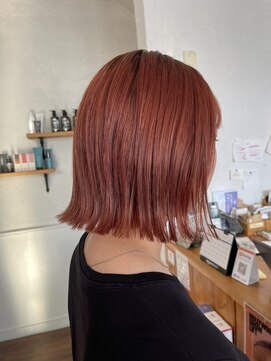 レジスタヘアーワークス (REGISTA hair works) blood orange color ◎