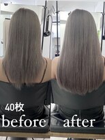 ロウル 渋谷(LOWRL)&nbsp;シールエクステ厚み出し40枚