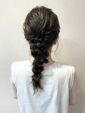 モップアップ(Mop up) 編み下ろし