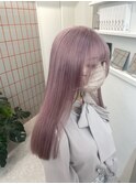 前髪/マチルダボブ/ピンクベージュ/インナーグレージュ/渋谷