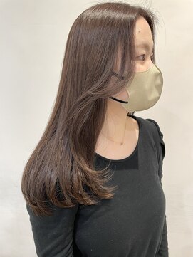 ザックラフィネ(ZACC raffine) オリーブベージュ/艶カラー/韓国風/ワンカール/トリートメント