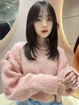 グロー 大宮(GLROW) 韓国大宮顔周り髪質改善レイヤー前髪カットくびれ韓国風韓国ヘア