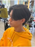 毛流れセンターパート