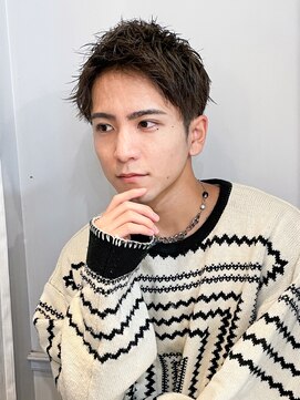 テトラ バイ ネオリーブ 横浜西口店(tetra by neolive) メンズショートアップバングパーマ☆横浜