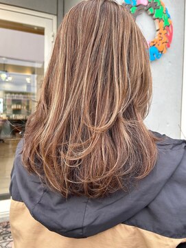 ヘアサロン ワンワールド(Hair Salon One World) ハイライトベージュ