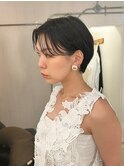 【前髪伸ばしている方にピッタリ☆ハンサムショート】