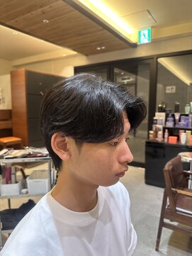 インアンドヤング(in&yang) 韓国風ショートセンターパート/ニュアンスパーマ