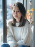 【人気Ｎo.2☆】 カット＋艶透明感カラー＋TOKIO　treatment＆spa【７分】
