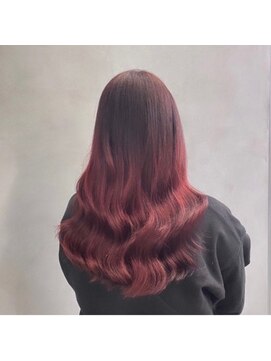 キング 高槻(K!ng) 縮毛矯正髪質改善ハイライトレイヤーカット高槻美容室エクステ