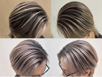 グロップ 町田(GLOP)の写真/【メンズ専門サロン】新たなトレンドのメンズバレイヤージュで他にはない洗練されたデザイン◎[町田]