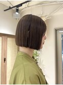 【KANO】ボブ  切りっぱなしボブ  大人ボブ