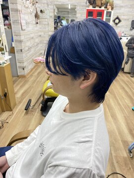 ラッコのおひるね ネイビーブルー