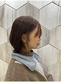 【カラー】【インナーカラー】【ボブ】