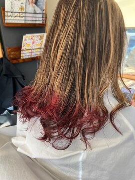 アンバー(amber) グラデーションカラー