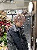 メンズホワイトベージュ
