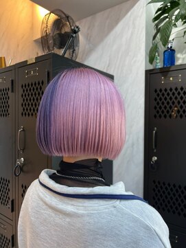ヴァイス 渋谷店(VAICE) ツートンカラー/ピンク/ラベンダー/ショートカット