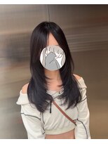 ルフレ 新宿三丁目(Reflet) お客様カタログ＃新宿髪質改善ブリーチハイトーンエクステ韓国